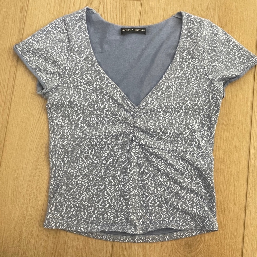 Brandy Melville Gina Floral Top